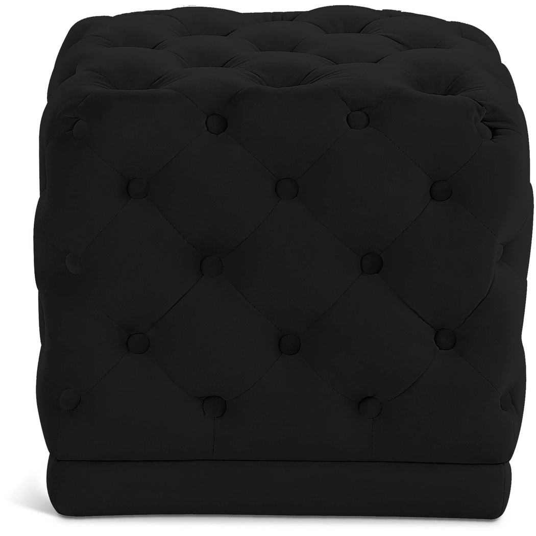 Stella Velvet Ottoman/Stool by Meridian Furniture