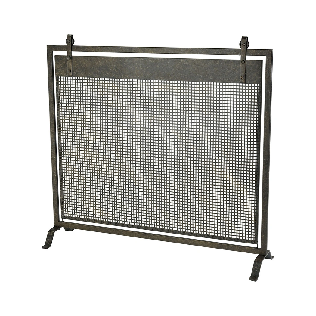 Bannockburn Fire Screen, Dark Rust by ELK