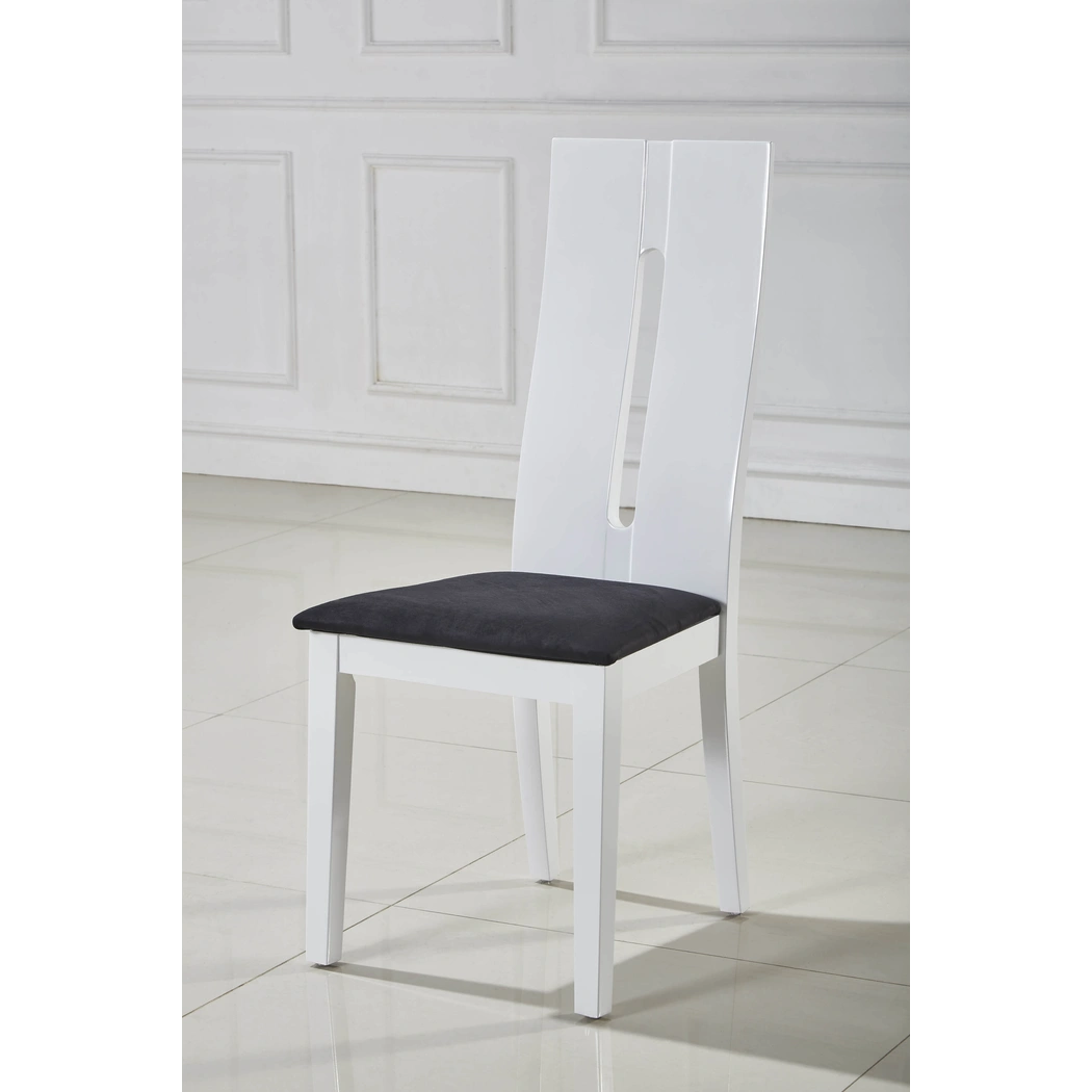Laura Dining Chair, White by At Home USA