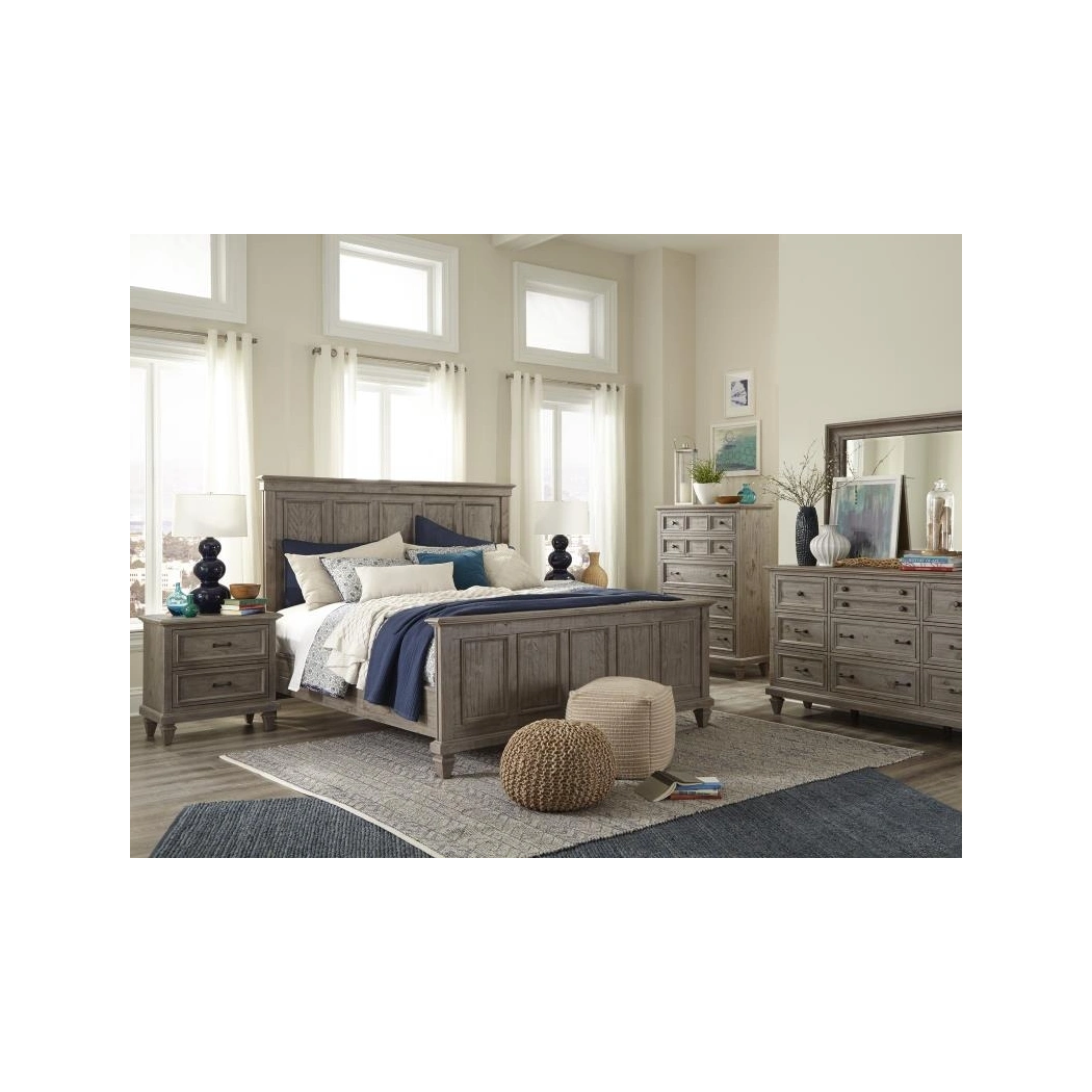 Lancaster Wood Panel Bedroom Set by Modern Art Furniture