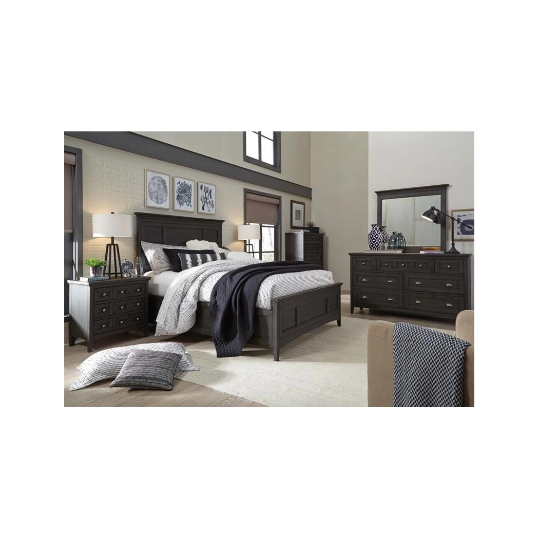 Westley Falls Wood Panel Bedroom Set by Magnussen Furniture