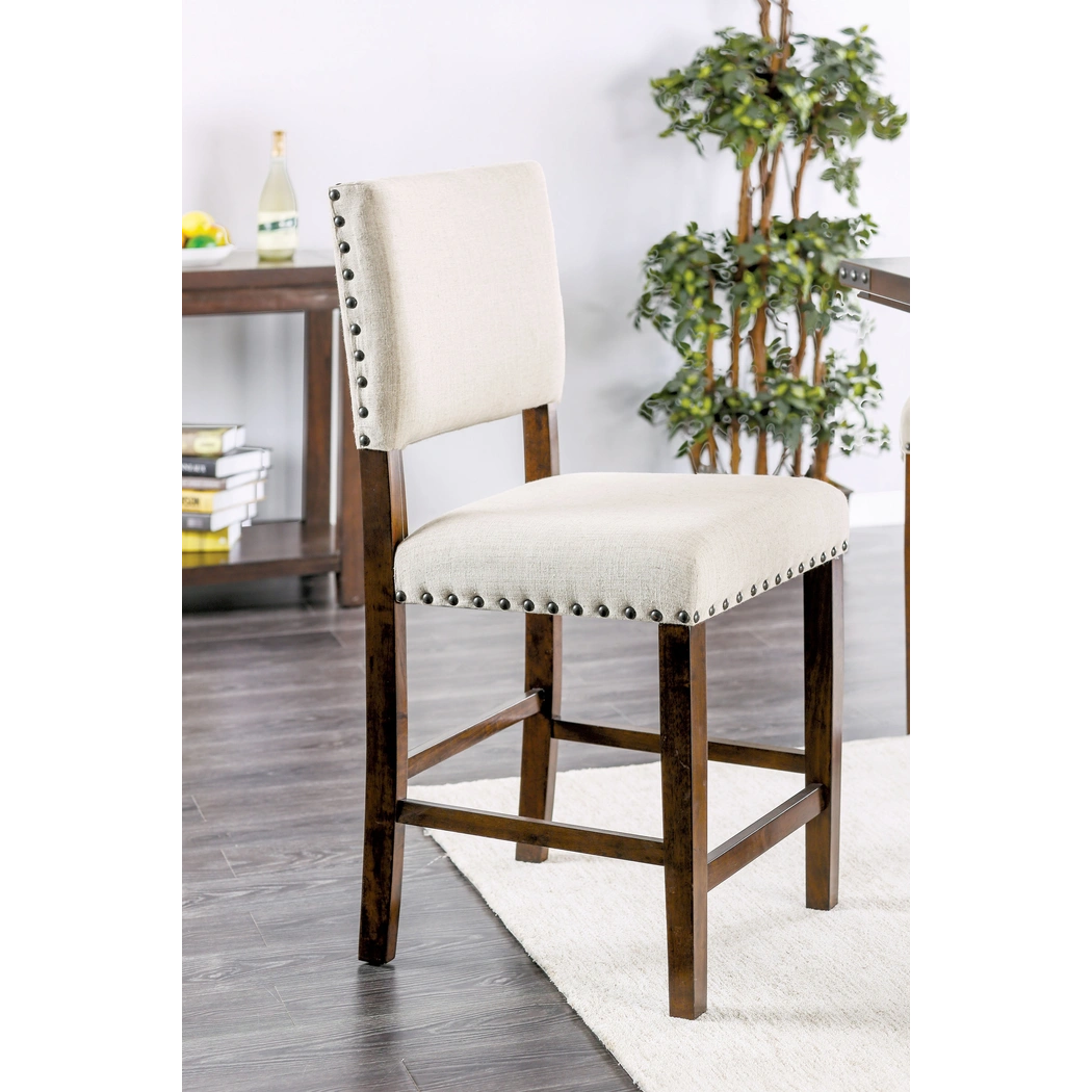 Glenbrook Fabric/Wood Counter Height Dining Chair, Set of 2 by