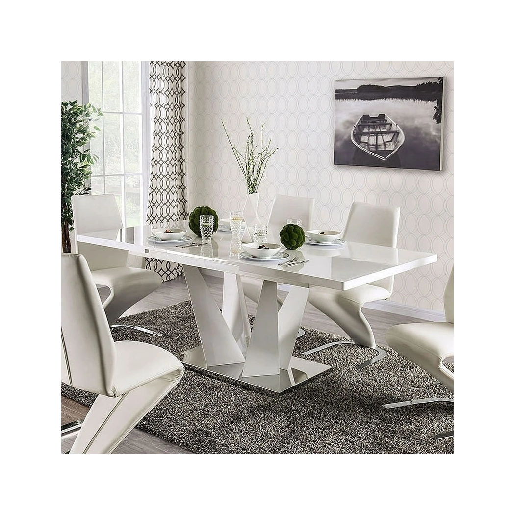 Zain Wood Extendable Dining Table by Furniture of America