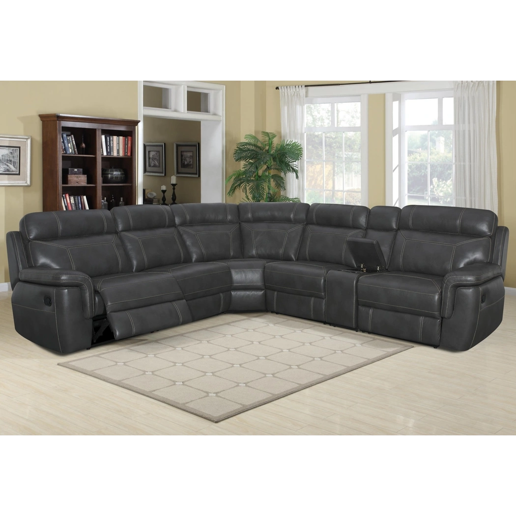Silas LShaped Reclining Sectional Sofa by Klaussner Furniture