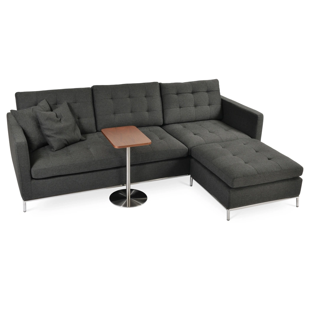 Harvard Swivel End Table, Walnut by SohoConcept