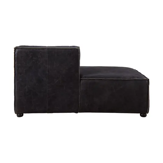 Birdie Top Grain Leather Modular Sectional Sofa by AF Modern Furniture