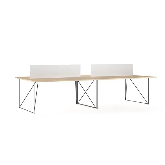 Air Plexiglas Desk Screen w/Fittings