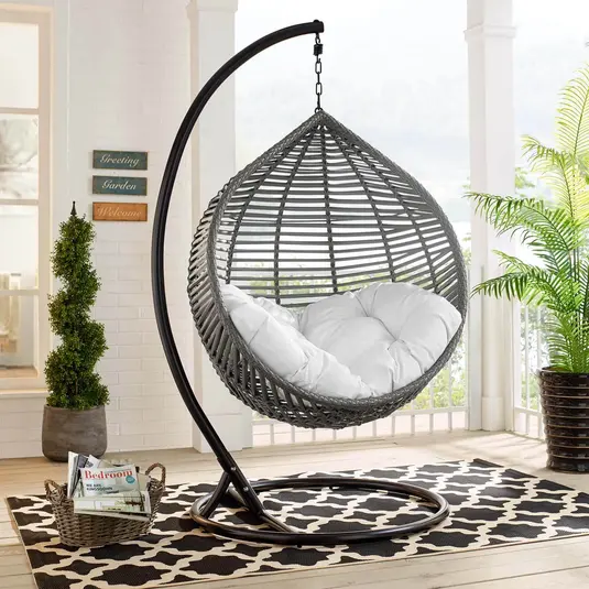 Garner Teardrop Outdoor Patio Swing Chair by Modway Furniture