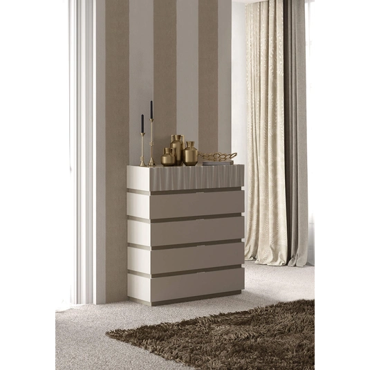 Marina Wood Veneer/Wood Platform Bedroom Set by ESF Furniture